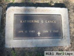 Katherine Easter Cook Lance