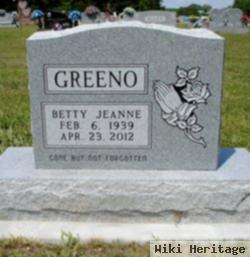 Betty Jeanne Roberts Greeno