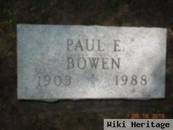 Paul E Bowen
