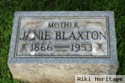 Janie Blaxton