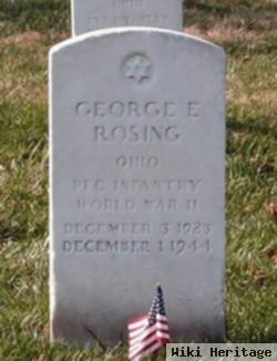 George E Rosing