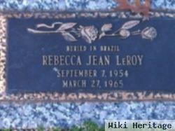 Rebecca Jean Leroy