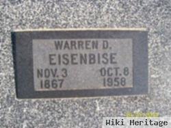 Warren D Eisenbise