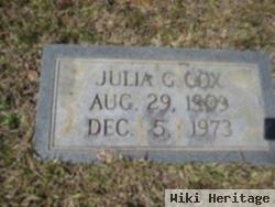 Julia G Cox