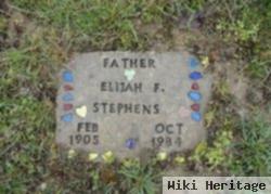 Elijah F Stephens