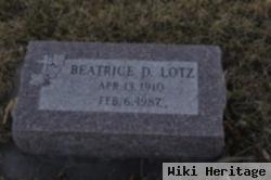 Beatrice D Radle Lotz