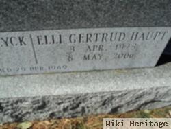 Elli Gertrud Haupt Heyck