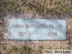 Emma Mathilda Dravis Frank