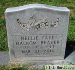 Nellie Faye Halkom Beaver