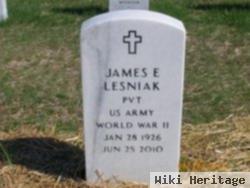 Pvt James E. Lesniak