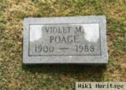 Violet Marie Everett Poage