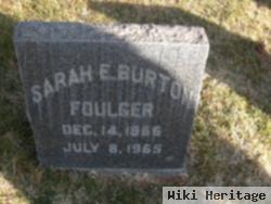 Sarah Ellen Burton Foulger