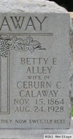 Sarah Elizabeth "bettie" Alley Callaway