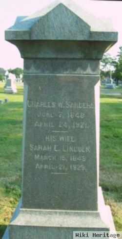 Sarah E Lincoln Sanders