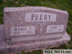 Mary Margaret "mamie" Stapp Peery