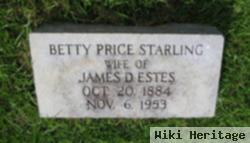 Betty Price Starling Estes