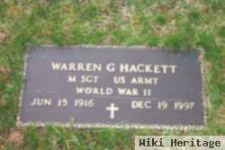 Warren G. Hackett