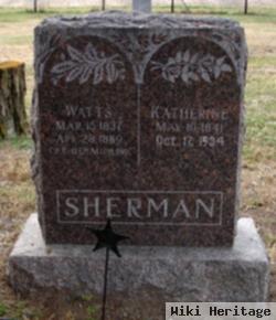 Watts Sherman