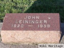 John Leininger