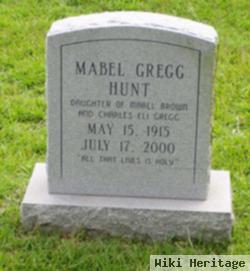 Mabel Gregg Hunt