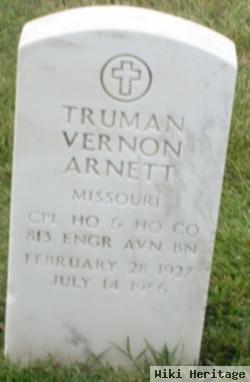 Corp Truman Vernon Arnett