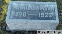 Thomas Alexander "t. A." Williamson