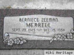 Berniece Zeeman Merrell