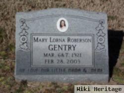 Mary Lorna Roberson Gentry