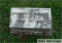 Whitney Adelbert Roberts