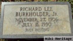 Richard Lee Burkholder, Jr