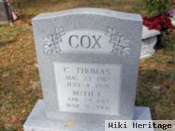 C. Thomas Cox