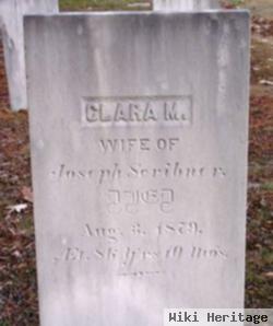 Clara M Scribner