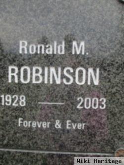 Ronald M Robinson