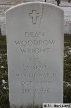 Dean Woodrow Wright