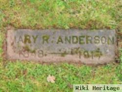 Mary R Anderson