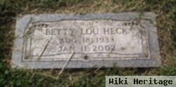 Betty Lou Moser Heck