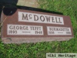 George Tefft Mcdowell