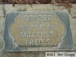 Mattie S. Cooper