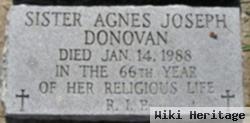 Sr Agnes Joseph Donovan