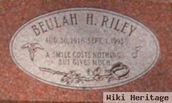 Beulah H. Riley