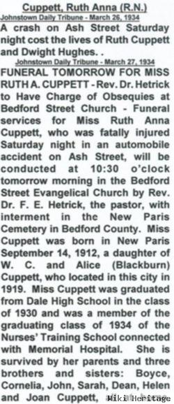 Ruth Anna Cuppett