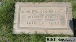 John Martin Walters, Sr