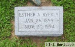 Esther A. Byerly