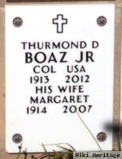 Thurmond D Boaz, Jr