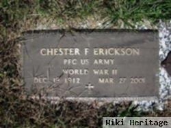 Pfc Chester F. Erickson