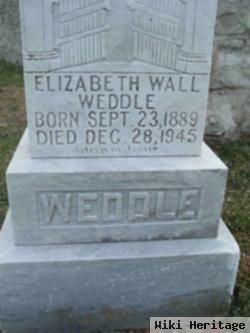 Elizabeth Wall Weddle