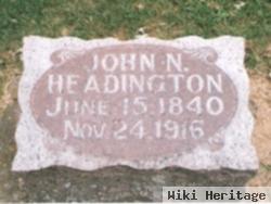 John Nelson Headington