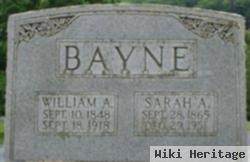 Sarah A Bayne