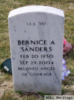 Bernice A Sanders