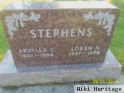 Arvilla C. Zahl Stephens